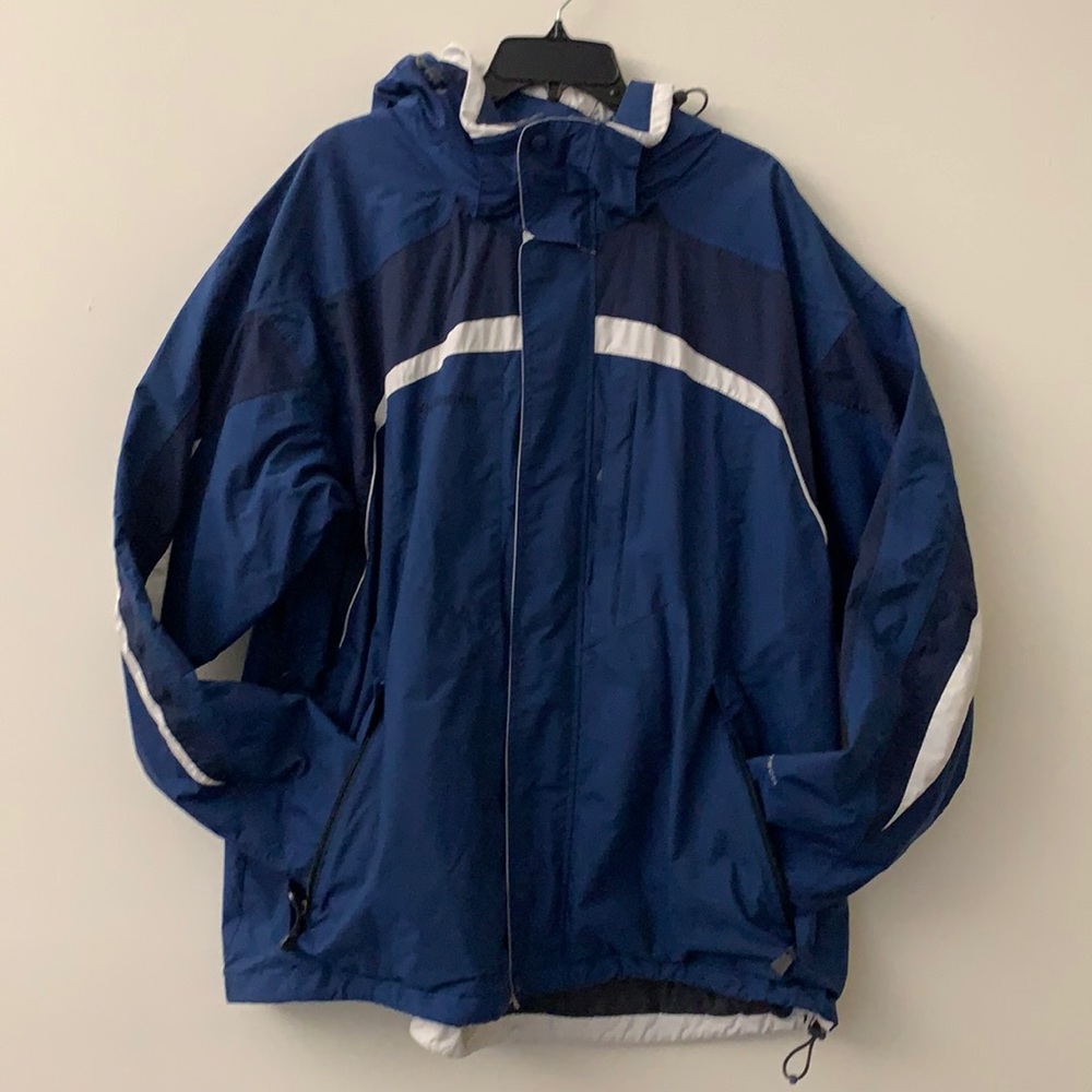 Columbia Omni-Tech Interchange Core Waterproof Heavy Windbreaker Size XXL